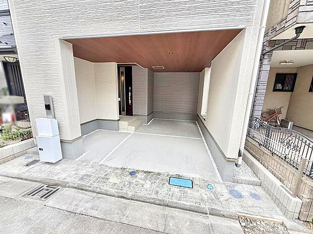 【駐車場】1号棟  ■カースペース有