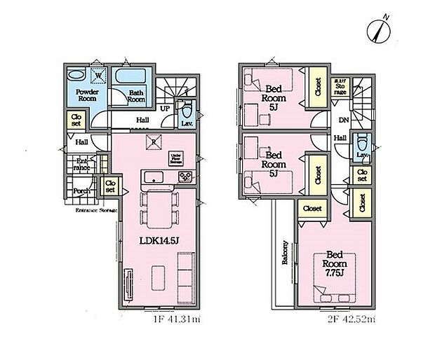 【3LDK】1号棟  