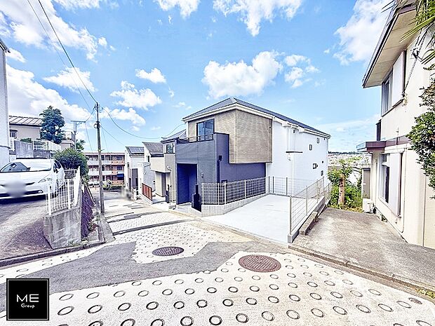 【前面道路含む現地写真】■新しい住まい、街の新しい風景