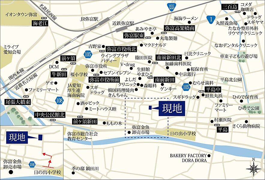 静かで落ち着いた住宅地ながら、都心への利便性を兼ね備えた立地