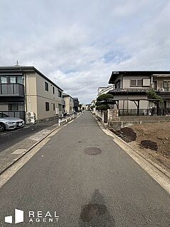  現地前面道路