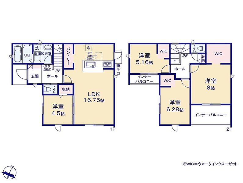 2号棟間取り図