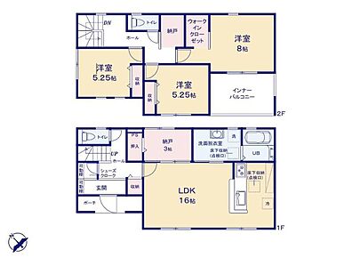 永くお住まいになりますと物がどんどん増えていきます。納戸がありますと十分な収納スペースを確保することができ、お部屋に物が集まることなく綺麗に保つことができます！ 