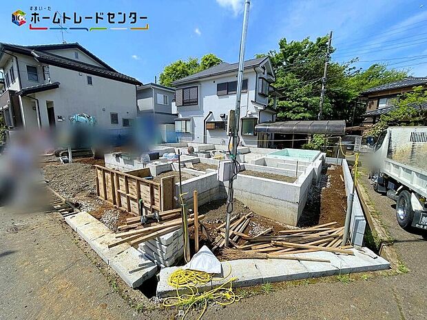【現地外観写真】JR常磐線「牛久」駅まで車で１６分！
LIGAREはラテン語で＜結ぶ＞という意味を持つ。人を繋ぎ、家族を結ぶ。シンプルな箱を結び、繋ぎ合わせることで様々なデザインが形成される。