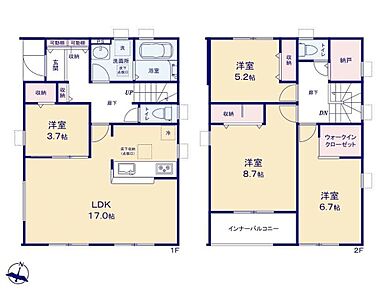 花粉・ウイルスを持ち込まない新習慣。玄関から直行できるお風呂で家族を守ります！子育て世帯やアウトドア好きの家庭では、生活動線が非常に快適になります。 