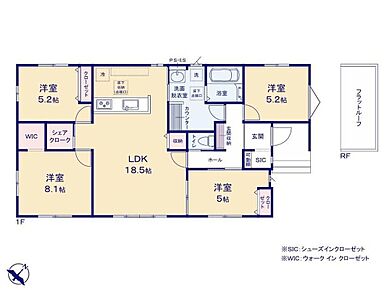 ランドリールームのカウンターは、洗濯物を畳んだり仕分けしたりと作業がしやすく、家事効率がぐんとアップ。アイロンがけやちょっとした作業台としても使えて、忙しい毎日にゆとりを生む便利なスペースです。 