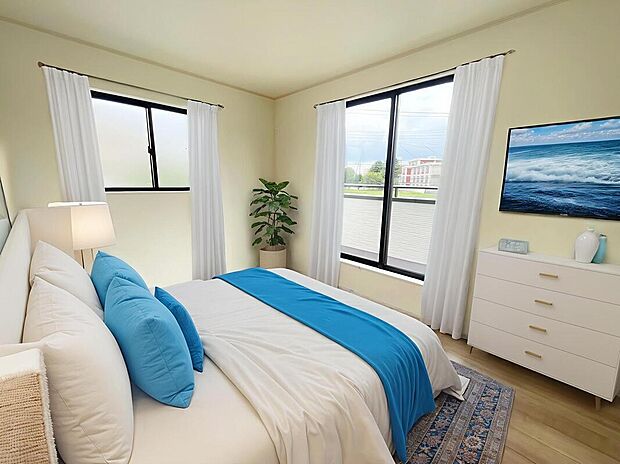 (A号棟)、価格3990万円、4LDK、土地面積220.85m2、建物面積100.61m2
※家具はCGでございます。