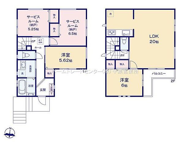 (1号棟)、価格3298万円、2LDK+2S、土地面積100m2、建物面積100.6m2