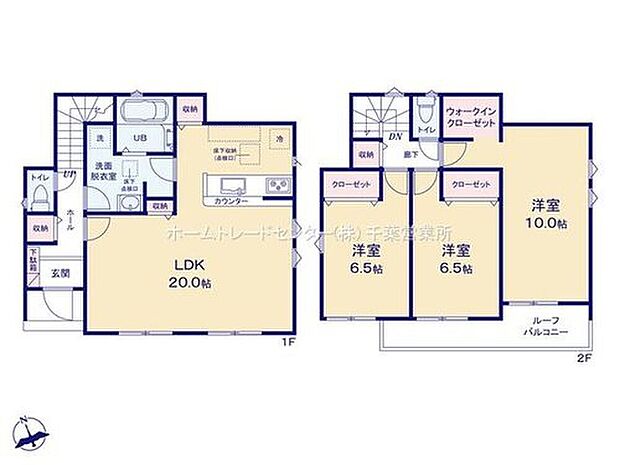 【3LDK】家族とのつながりを意識した見通しのいいリビングは会話が弾んでみんなを笑顔にします♪主寝室は１０帖＋ウォークインクローゼット完備でお部屋を有効に使えます☆