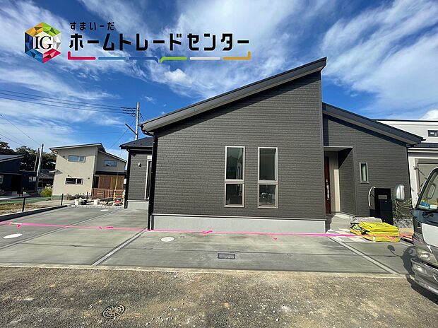 【現地外観写真】◆休日にご家族揃ってご見学はいかがでしょうか♪実際の現地を見てみると図面などではわからない、新たな発見もありますのでまずはお気軽にお問い合わせください♪