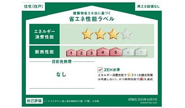【【省エネ性能ラベル】】販売住戸が複数の場合、本ラベルは特定の住戸の性能を示すものであり全ての住戸の性能を示すものではありません。