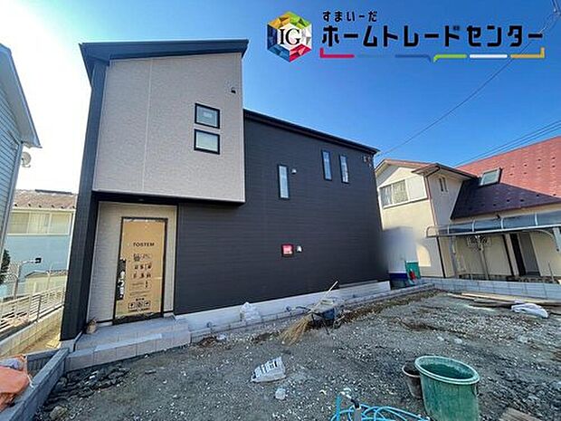 【現地外観写真】◆休日にご家族揃ってご見学はいかがでしょうか♪実際の現地を見てみると図面などではわからない、新たな発見もありますのでまずはお気軽にお問い合わせください♪