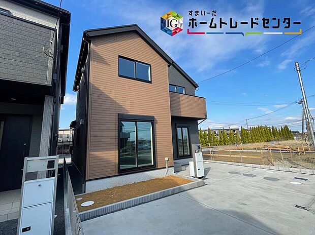 【現地外観写真】◆耐震性能にこだわるお家です！お客様のすまいと安全を守る大切な住宅だからこそ、実際の建物の作りと安心感をぜひ現地にてご体感ください！ご見学予約受付です！