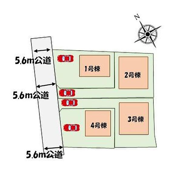 【全体区画図】平日・土日祝日やお仕事帰りなどお客様のご都合に合わせて、営業スタッフが誠心誠意真心込めて御対応してます♪お気軽にお問い合わせください♪