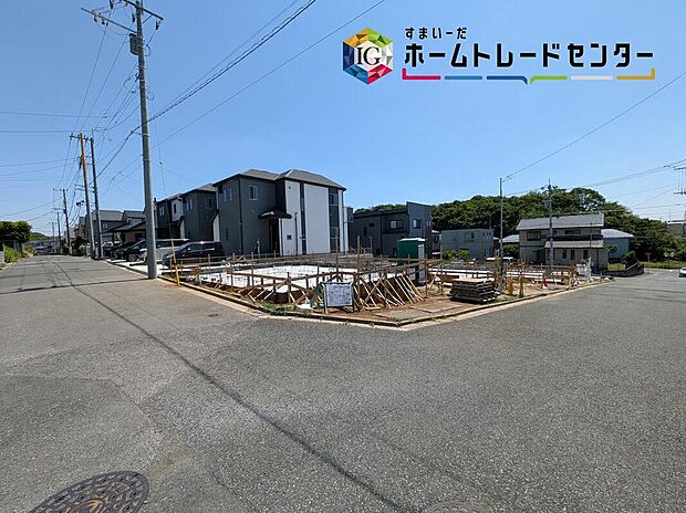 【現地外観写真】◆平日・お仕事帰りなど、いつでもご案内させていただきます!デザイン・目に見える設備面も大切ですが、耐震構造で地震に強い家の為、次代へ繋ぐ強固な住宅です。