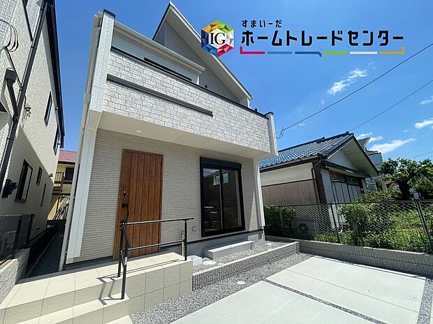 【現地外観写真】◆休日にご家族揃ってご見学はいかがでしょうか♪実際の現地を見てみると図面などではわからない、新たな発見もありますのでまずはお気軽にお問い合わせください♪