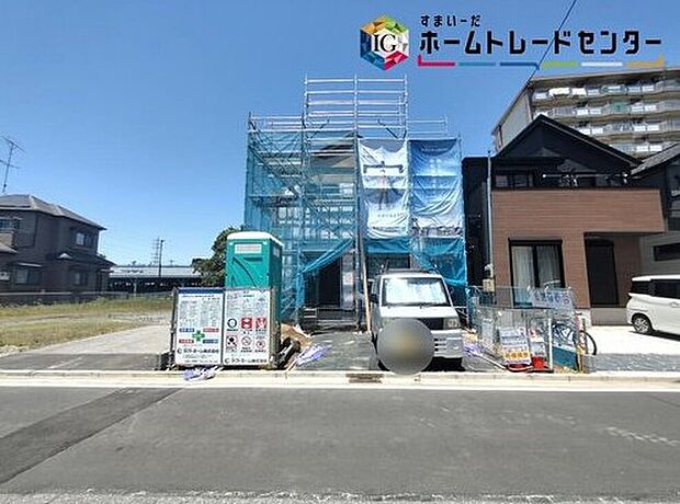 【現地外観写真】◆平日・お仕事帰りなど、いつでもご案内させていただきます!デザイン・目に見える設備面も大切ですが、耐震構造で地震に強い家の為、次代へ繋ぐ強固な住宅です。