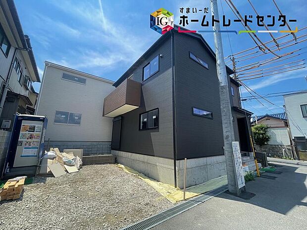 【現地外観写真】◆休日にご家族揃ってご見学はいかがでしょうか♪実際の現地を見てみると図面などではわからない、新たな発見もありますのでまずはお気軽にお問い合わせください♪