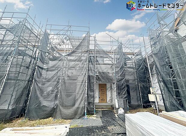 【現地外観写真】◆耐震性能にこだわるお家です!お客様のすまいと安全を守る大切な住宅だからこそ、実際の建物の作りと安心感をぜひ現地にてご体感ください!ご見学予約受付です!