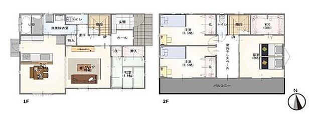 (B棟)、価格3120万円、4LDK、土地面積193.52m2、建物面積117.58m2