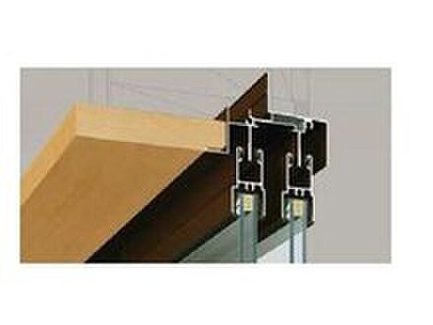 【複層ガラス】複層ガラスを標準採用しています。断熱効果を高めます。