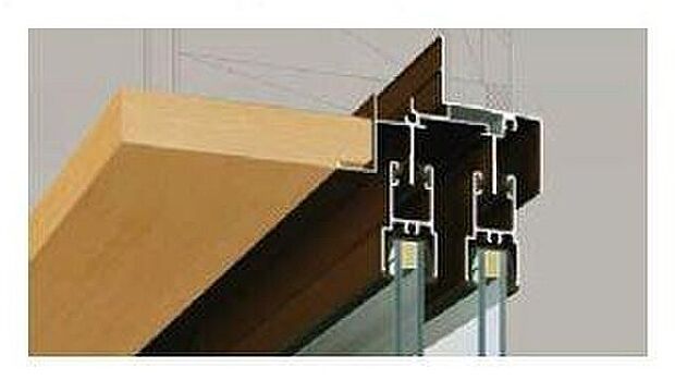 【複層ガラス】複層ガラスを標準採用しています。断熱効果を高めます。