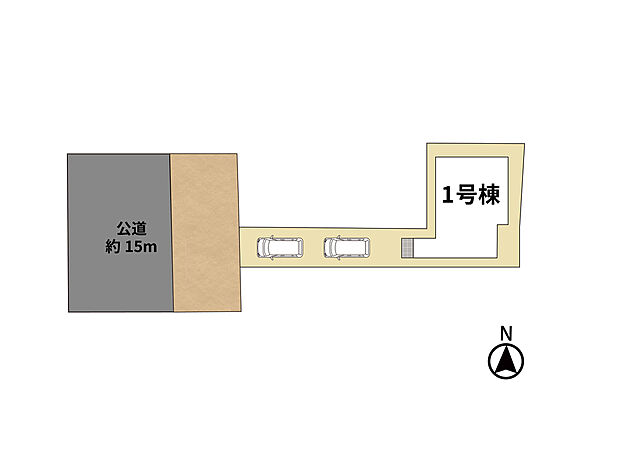 【1号棟区画図】