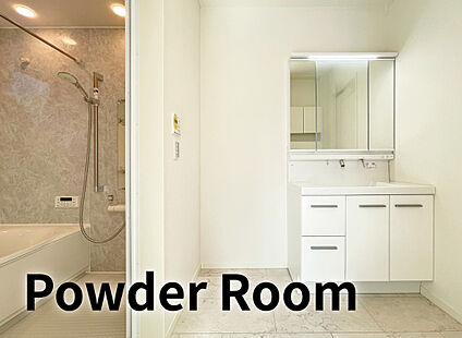 【Powder Room】（LIXIL 独立洗面台）