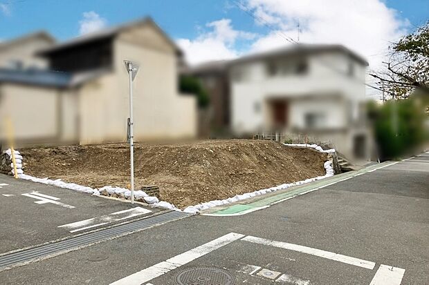 北西角地の物件です！