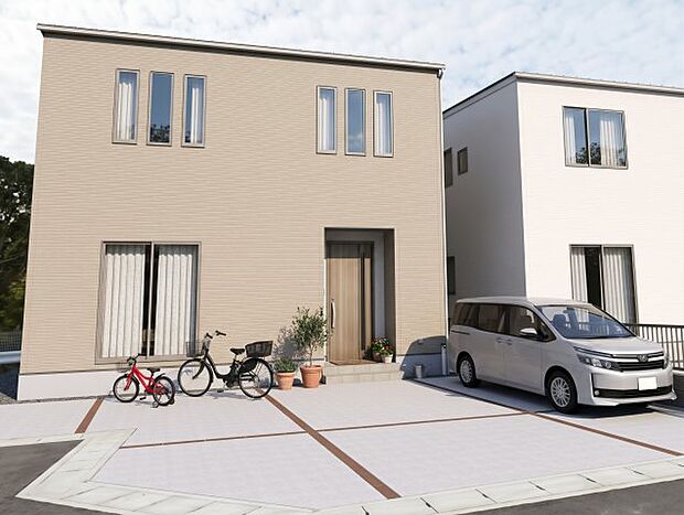 間取りは3LDKとプライベートスペースを確保しつつ、家族団らんもできる住まいです♪※完成予想図