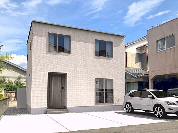 (3台)駐車できるカースペース。間取りは4LDKと、プライベートスペースをしっかり確保しつつ、楽しい家族団らんもできる広々19.2帖のLDKがある住まいです。