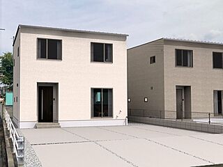 丸亀市津森町建売(8)(9)　駐車場4台可　ZEH住宅 外観