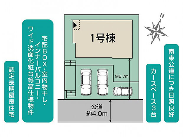 横須賀市若宮台2期1棟 区画図