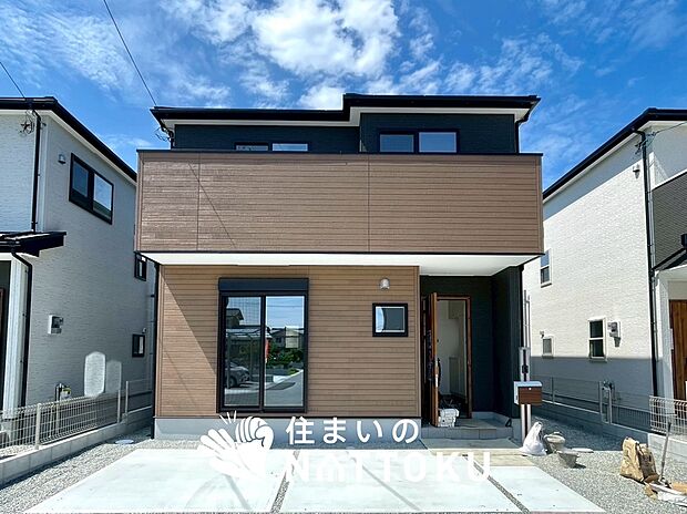 【現地写真（外観）【４号地】】健康被害に配慮したもっとも安全性の高い建材を採用し、シックハウス対策をしております。
