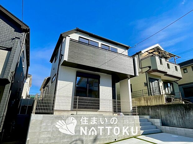 【現地写真(外観)【B号地】】健康被害に配慮したもっとも安全性の高い建材を採用し、シックハウス対策をしております。