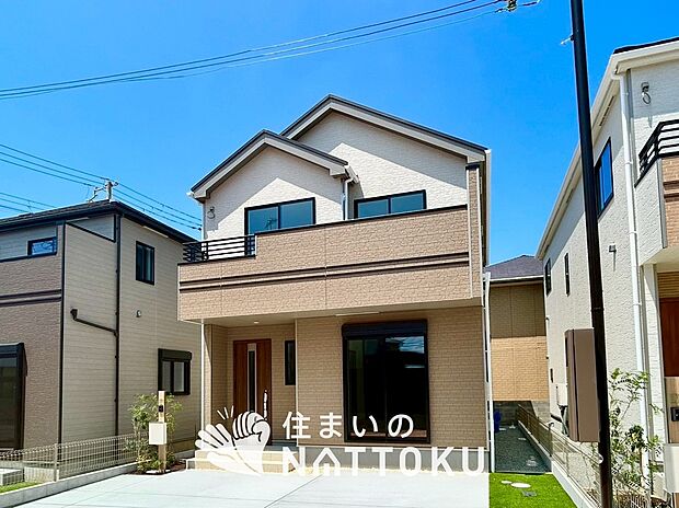 【現地写真(外観)【2号地】】健康被害に配慮したもっとも安全性の高い建材を採用し、シックハウス対策をしております。