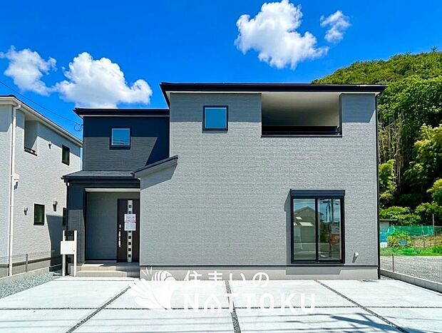【現地写真（外観）【３号地】】健康被害に配慮したもっとも安全性の高い建材を採用し、シックハウス対策をしております。