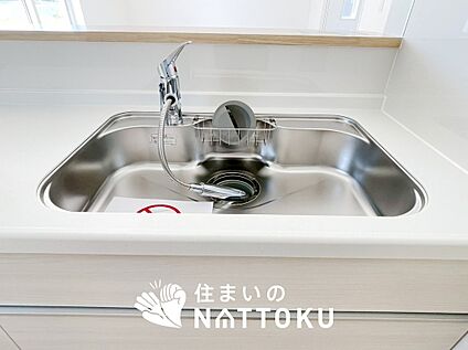 浄水器内臓ハンドシャワー付シンク