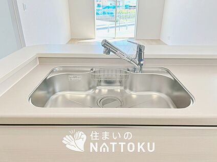 浄水器内臓型ハンドシャワー付シンク