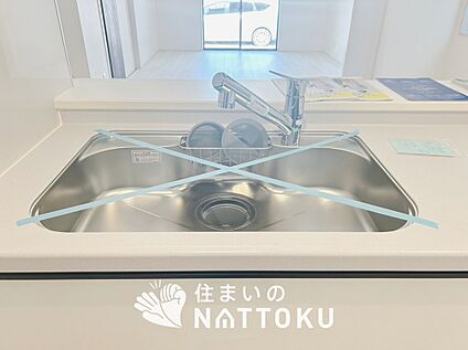 浄水器内臓型ハンドシャワー付シンク