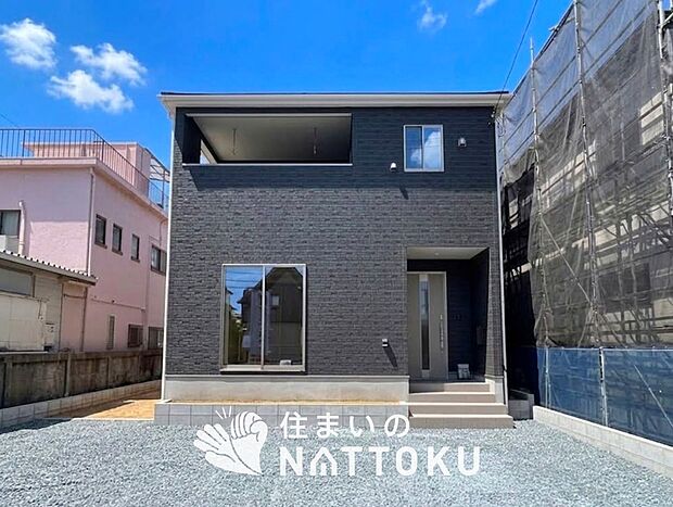 【現地写真(外観)【3号地】】健康被害に配慮したもっとも安全性の高い建材を採用し、シックハウス対策をしております。