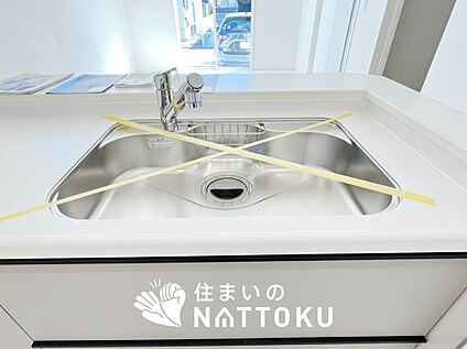 浄水器内臓型ハンドシャワー付シンク