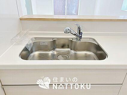 浄水器内臓ハンドシャワー付シンク