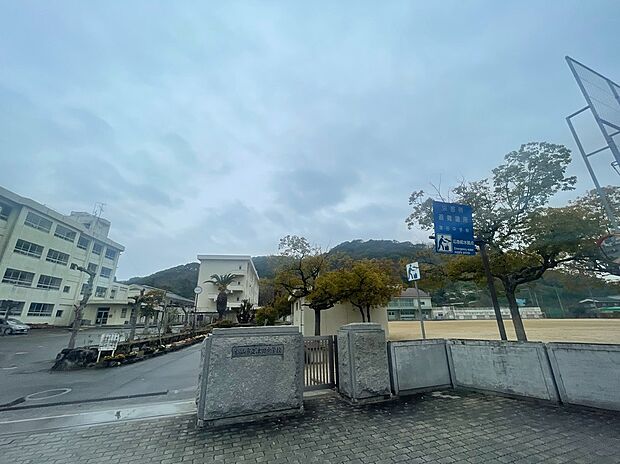 松山市立津田中学校（約1,800m）