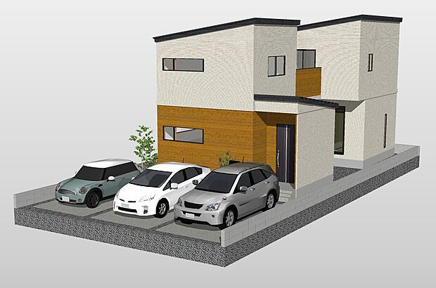 【完成イメージパース(Bプラン)】
■「こんな間取りにしたい」「壁紙を変えたらどうなる?」というご希望をもとにパースを作成。完成後の暮らしを分かりやすくイメージできます。お気軽にご相談ください♪