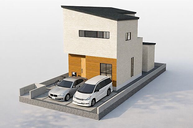 【【完成イメージパース(1号地)】】■ビデオ通話を活用したご案内も可能です。お仕事などでお忙しい方でも、ご自宅から資料を見ながら物件情報をご確認いただけます。まずはお気軽にご相談ください♪