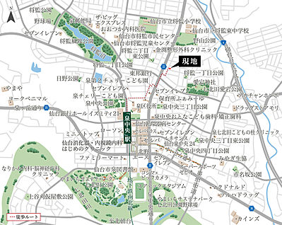 現地案内図