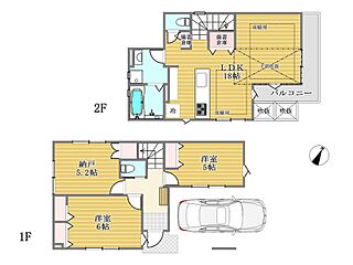【自宅送迎可能】府中市分梅町1丁目　新築分譲住宅　全2棟 その他