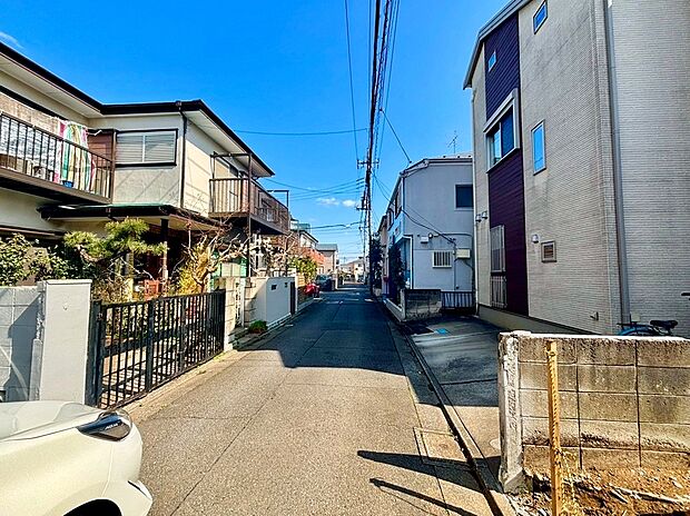 前面道路含む現地写真