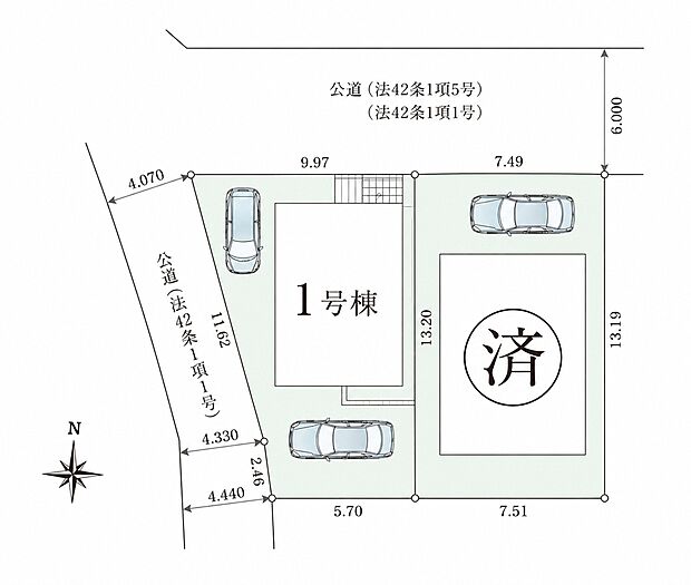 区画図